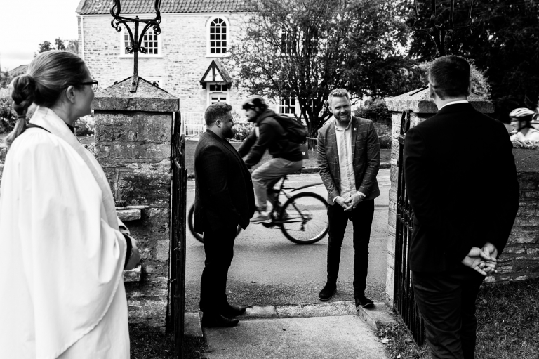 Quirky, unique wedding photography - The Rising Sun, Pensford, Bristol